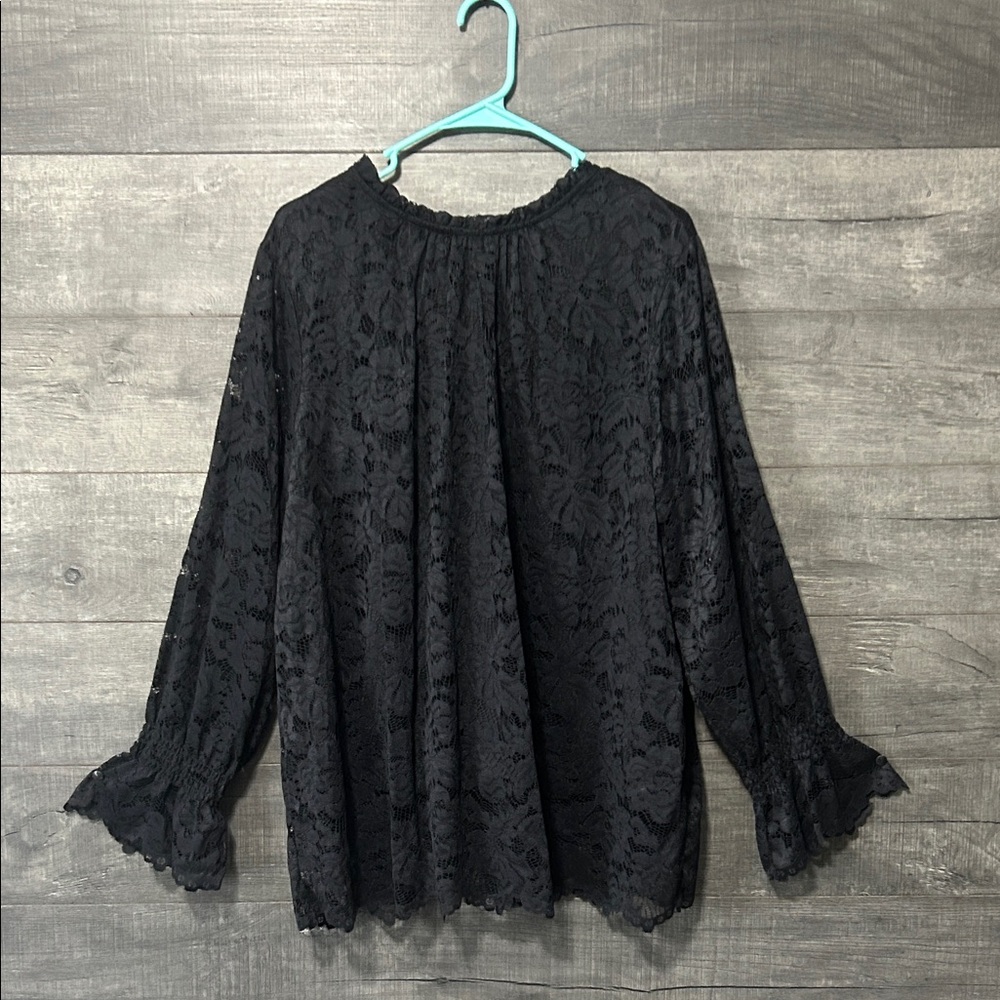 Zac & Rachel Size 2X Long Sleeve Blouse